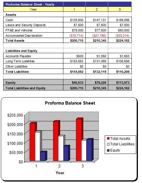 Home Healthcare Balance Sheet
